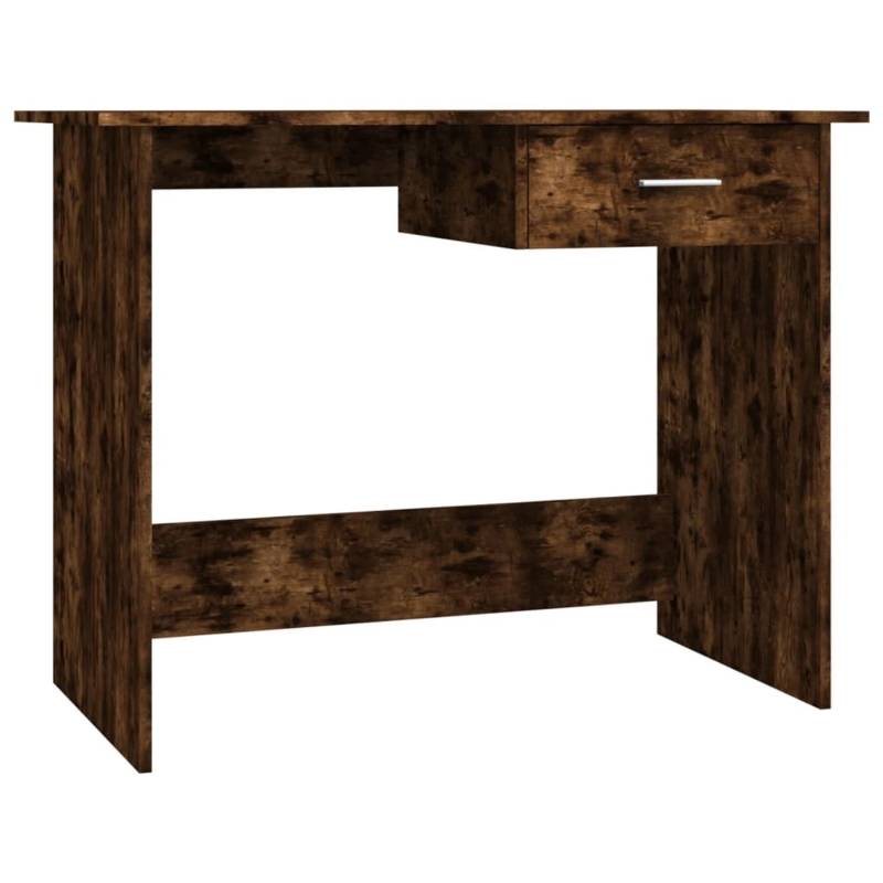 vidaXL Schreibtisch Räuchereiche 100x50x76 cm Holzwerkstoff 815333 vidaXL Schreibtisch Räuchereiche 100x50x76 cm Holzwerkstoff 815333 von VIDAXL