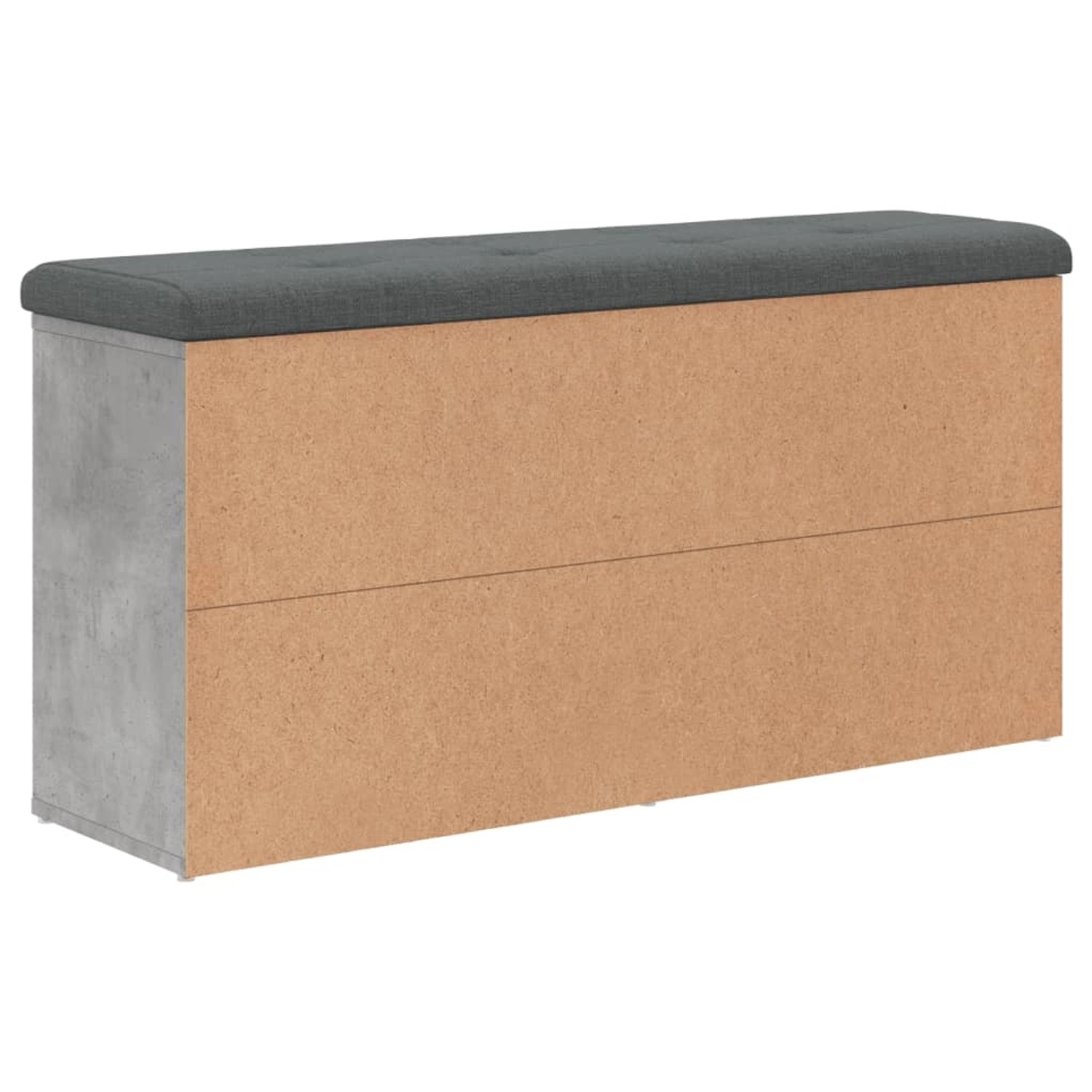 vidaXL Schuhbank Betongrau 102x32x50 cm Holzwerkstoff Modell 1 vidaXL Schuhbank Betongrau 102x32x50 cm Holzwerkstoff Modell 1 von VIDAXL