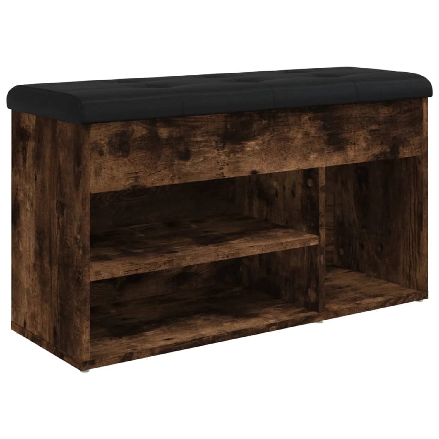 vidaXL Schuhbank Räuchereiche 82x32x45,5 cm Holzwerkstoff vidaXL Schuhbank Räuchereiche 82x32x45,5 cm Holzwerkstoff von VIDAXL