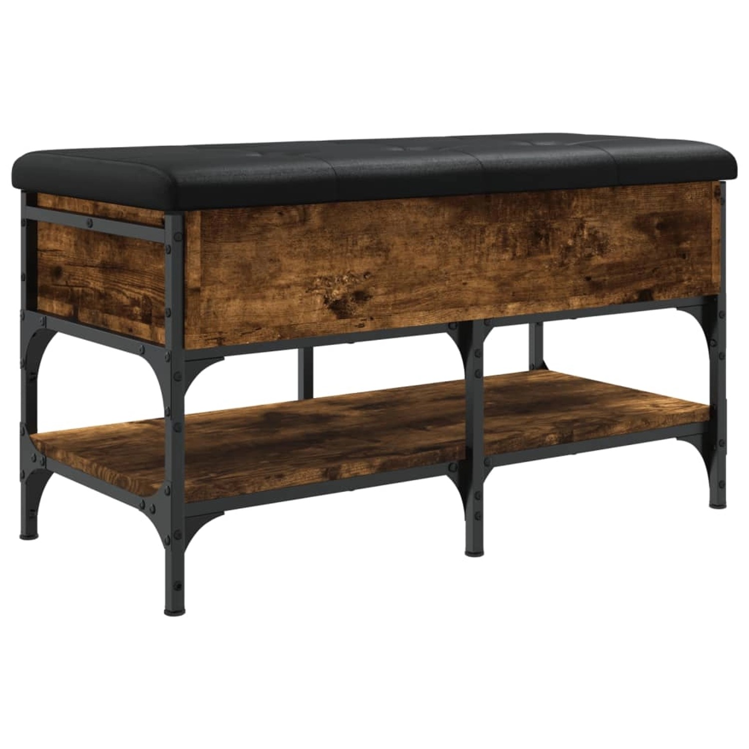 vidaXL Schuhbank Räuchereiche 82x42x45 cm Holzwerkstoff vidaXL Schuhbank Räuchereiche 82x42x45 cm Holzwerkstoff von VIDAXL