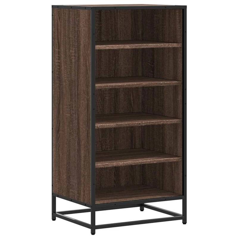 vidaXL Schuhregal Braun Eichen-Optik 48x38x97,5 cm Holzwerkstoff 849208 vidaXL Schuhregal Braun Eichen-Optik 48x38x97,5 cm Holzwerkstoff 849208 von VIDAXL