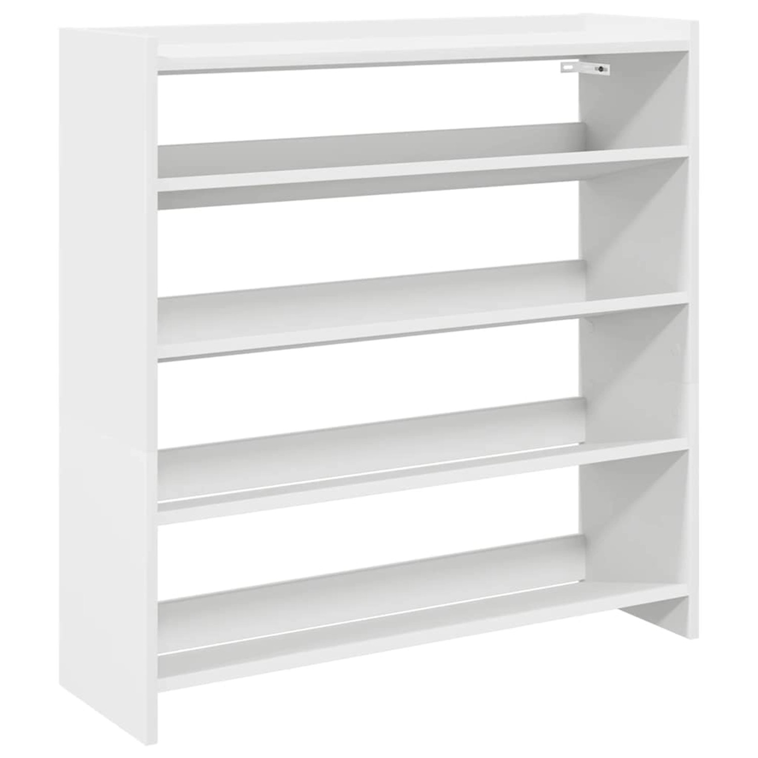 vidaXL Schuhregal Weiß 80x25x81 cm Holzwerkstoff 859905 vidaXL Schuhregal Weiß 80x25x81 cm Holzwerkstoff 859905 von VIDAXL
