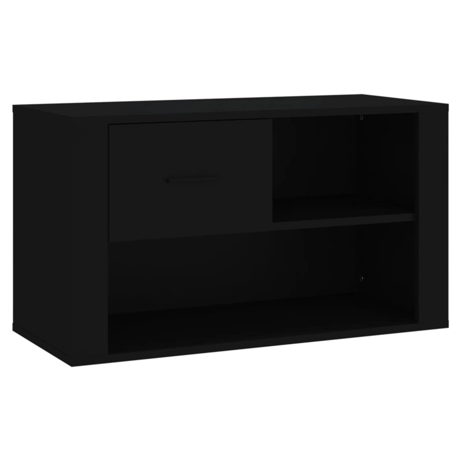 vidaXL Schuhschrank Schwarz 80x35x45 cm Holzwerkstoff 816753 vidaXL Schuhschrank Schwarz 80x35x45 cm Holzwerkstoff 816753 von VIDAXL
