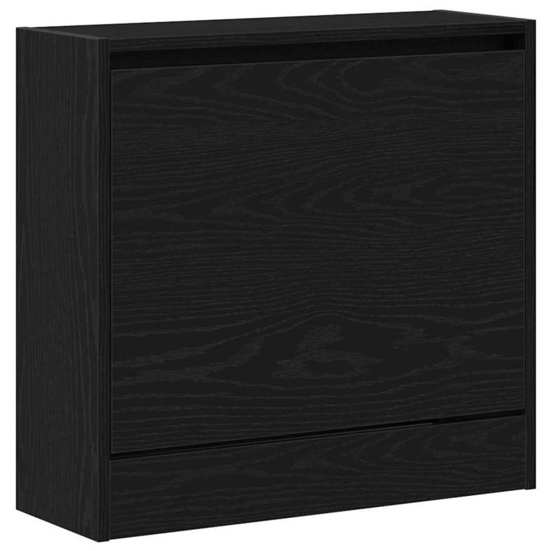 vidaXL Schuhschrank Schwarze Eiche 60 x 21 x 57 cm Holzwerkstoff 869101 vidaXL Schuhschrank Schwarze Eiche 60 x 21 x 57 cm Holzwerkstoff 869101 von VIDAXL