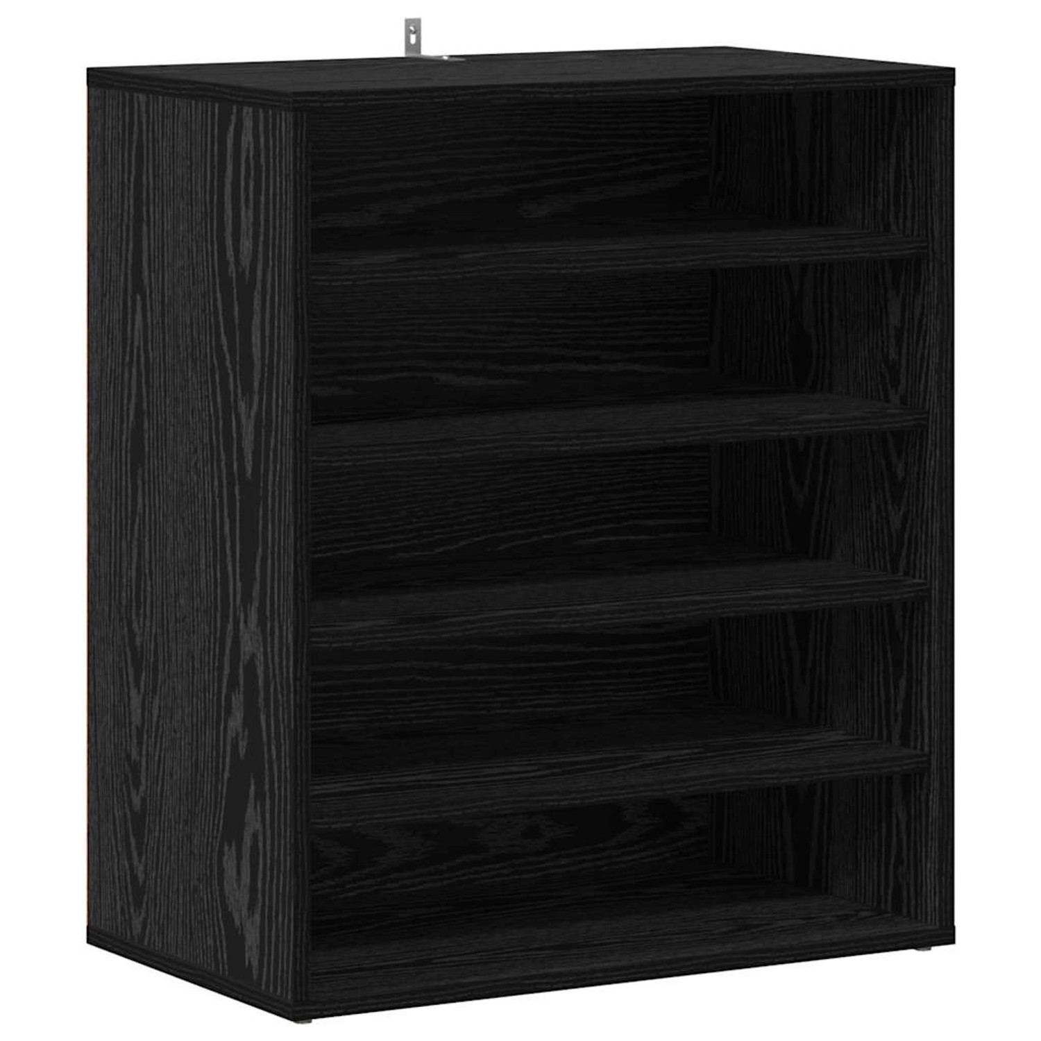 vidaXL Schuhschrank Schwarze Eiche 60 x 35 x 70 cm Holzwerkstoff 862683 vidaXL Schuhschrank Schwarze Eiche 60 x 35 x 70 cm Holzwerkstoff 862683 von VIDAXL