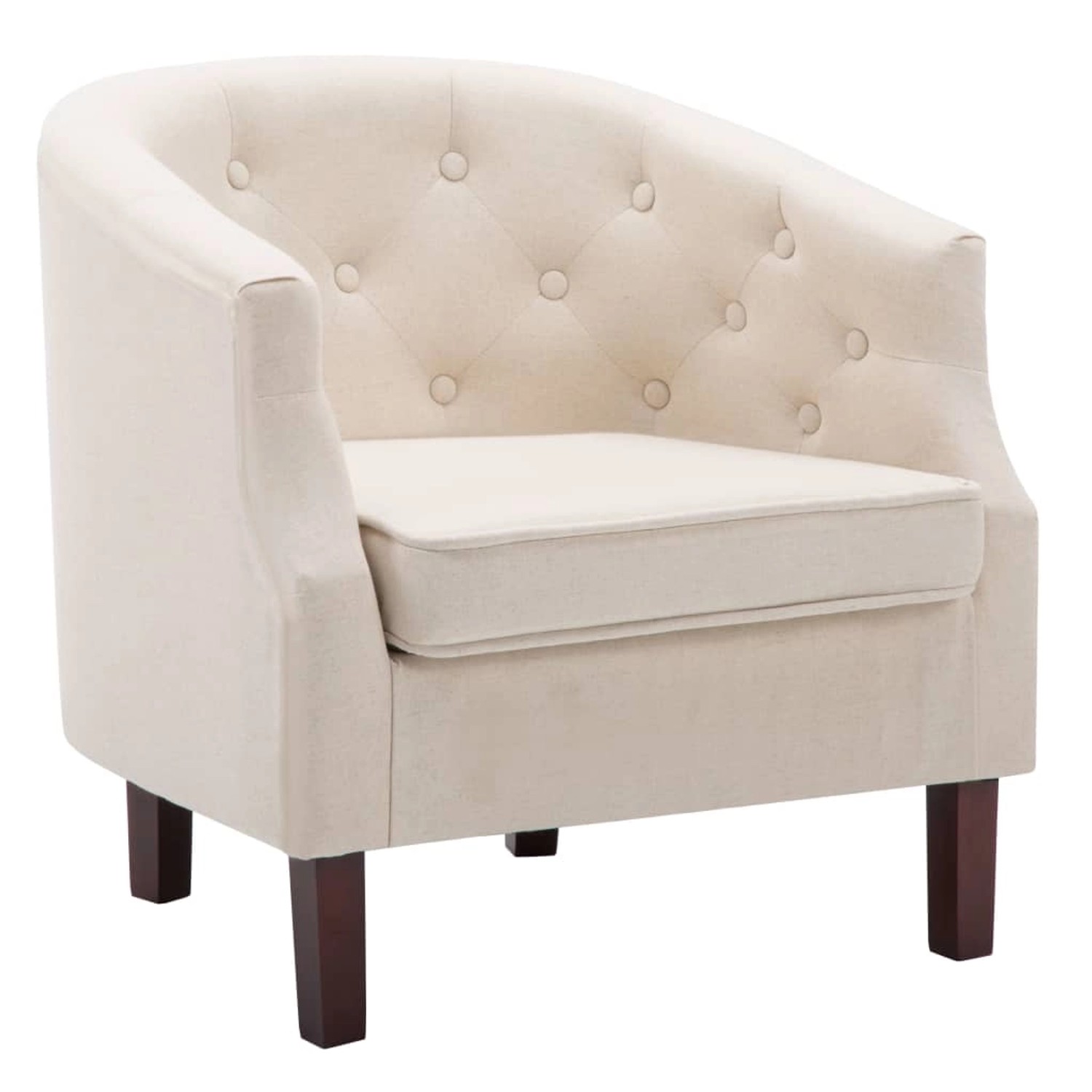 vidaXL Sessel Beige Stoff Modell 1 vidaXL Sessel Beige Stoff Modell 1 von VIDAXL