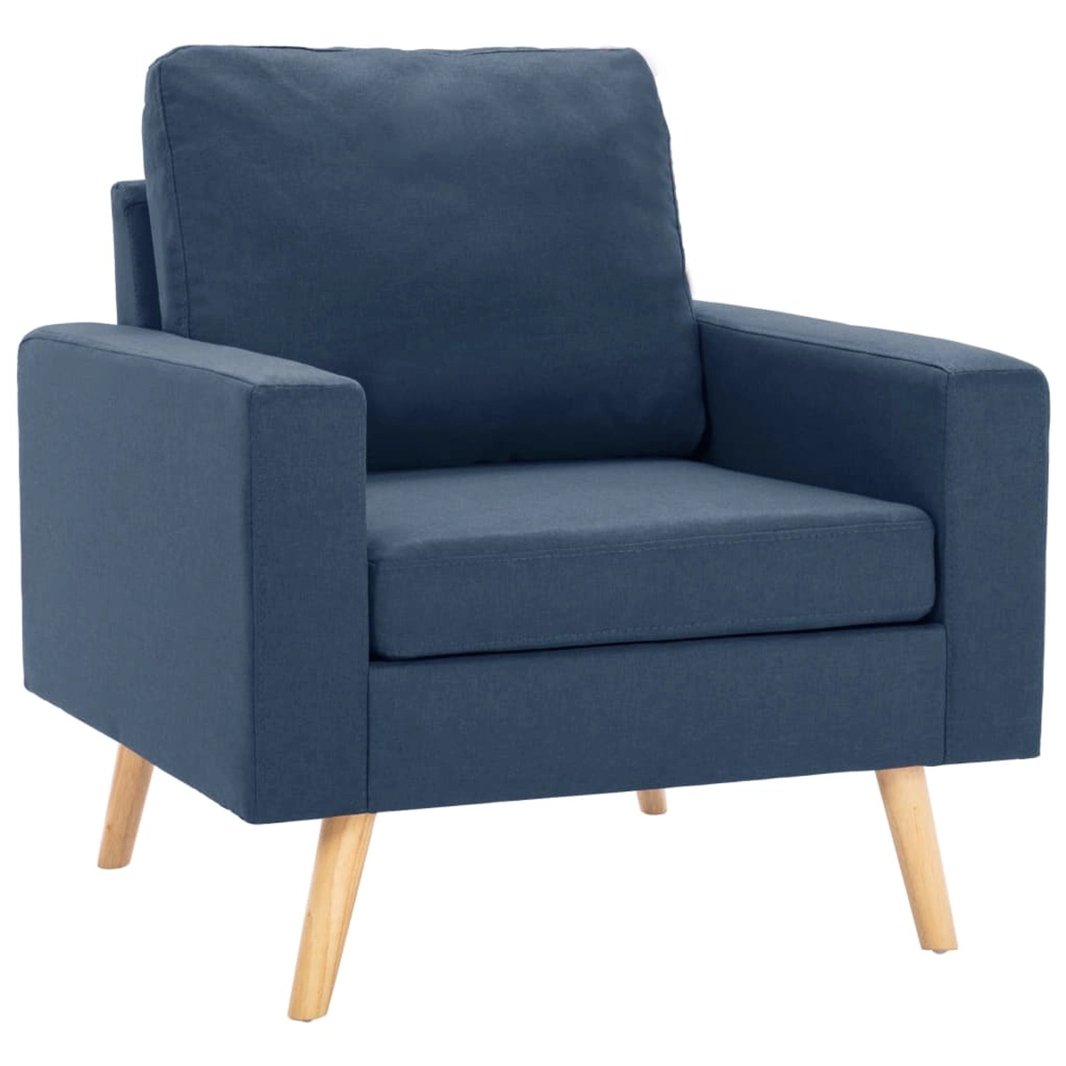 vidaXL Sessel Blau Stoff Modell 6 von VIDAXL