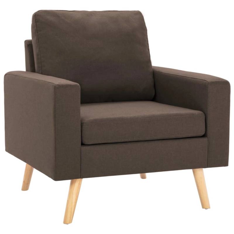 vidaXL Sessel Braun Stoff Modell 5 von VIDAXL