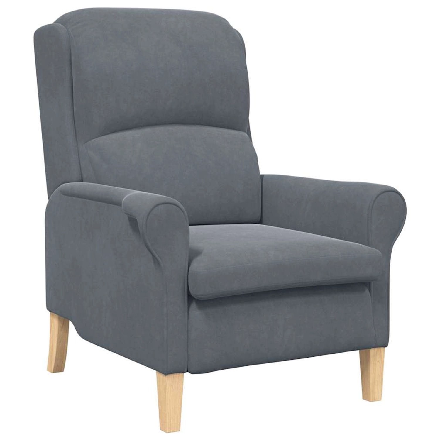 vidaXL Sessel Dunkelgrau 76 x 94 x 102 cm Samt 42009858 vidaXL Sessel Dunkelgrau 76 x 94 x 102 cm Samt 42009858 von VIDAXL