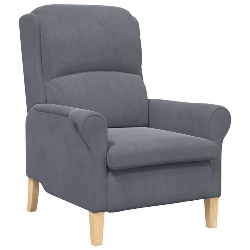 vidaXL Sessel Dunkelgrau 76 x 94 x 102 cm Samt 42009858 vidaXL Sessel Dunkelgrau 76 x 94 x 102 cm Samt 42009858 von VIDAXL