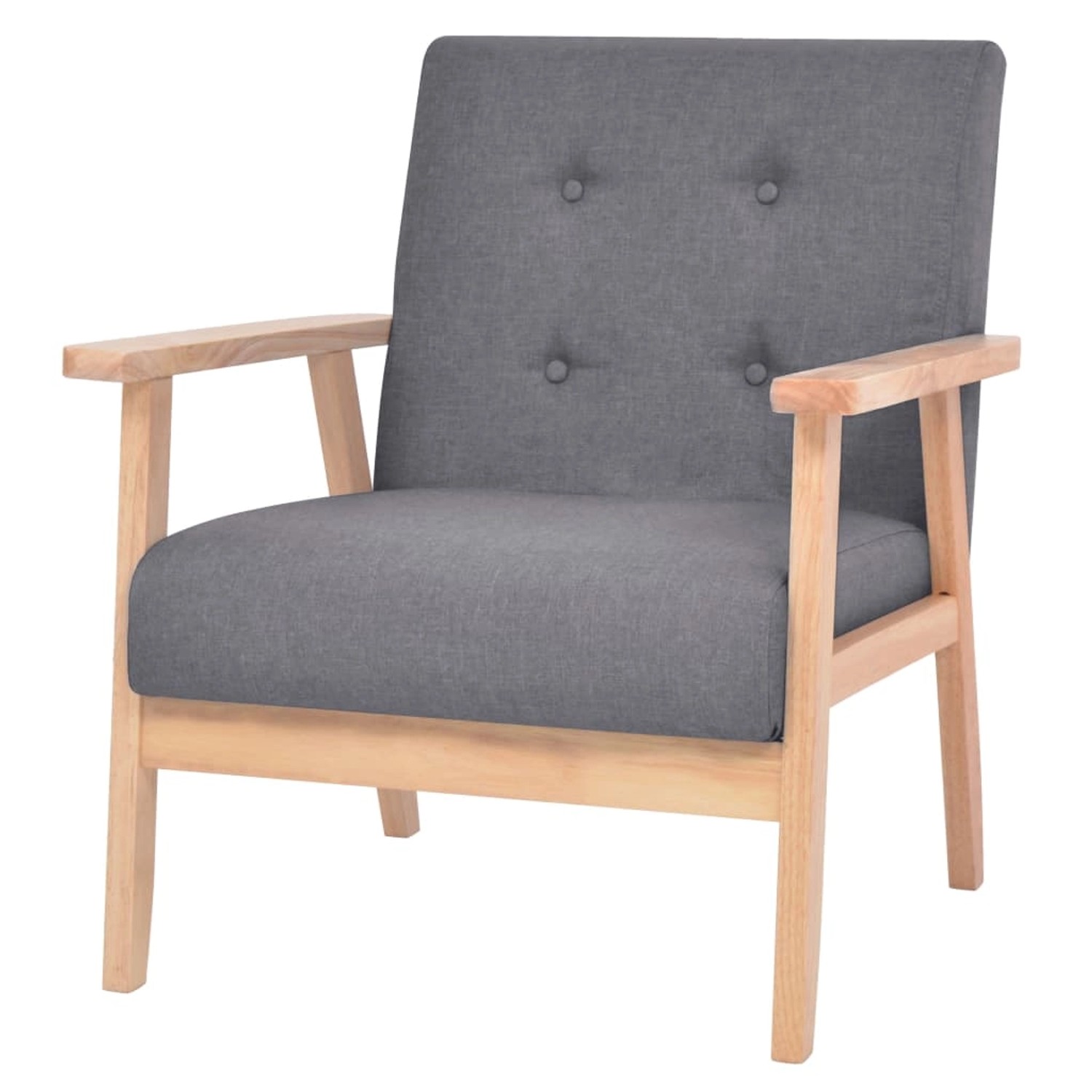 vidaXL Sessel Dunkelgrau Stoff Modell 4 vidaXL Sessel Dunkelgrau Stoff Modell 4 von VIDAXL
