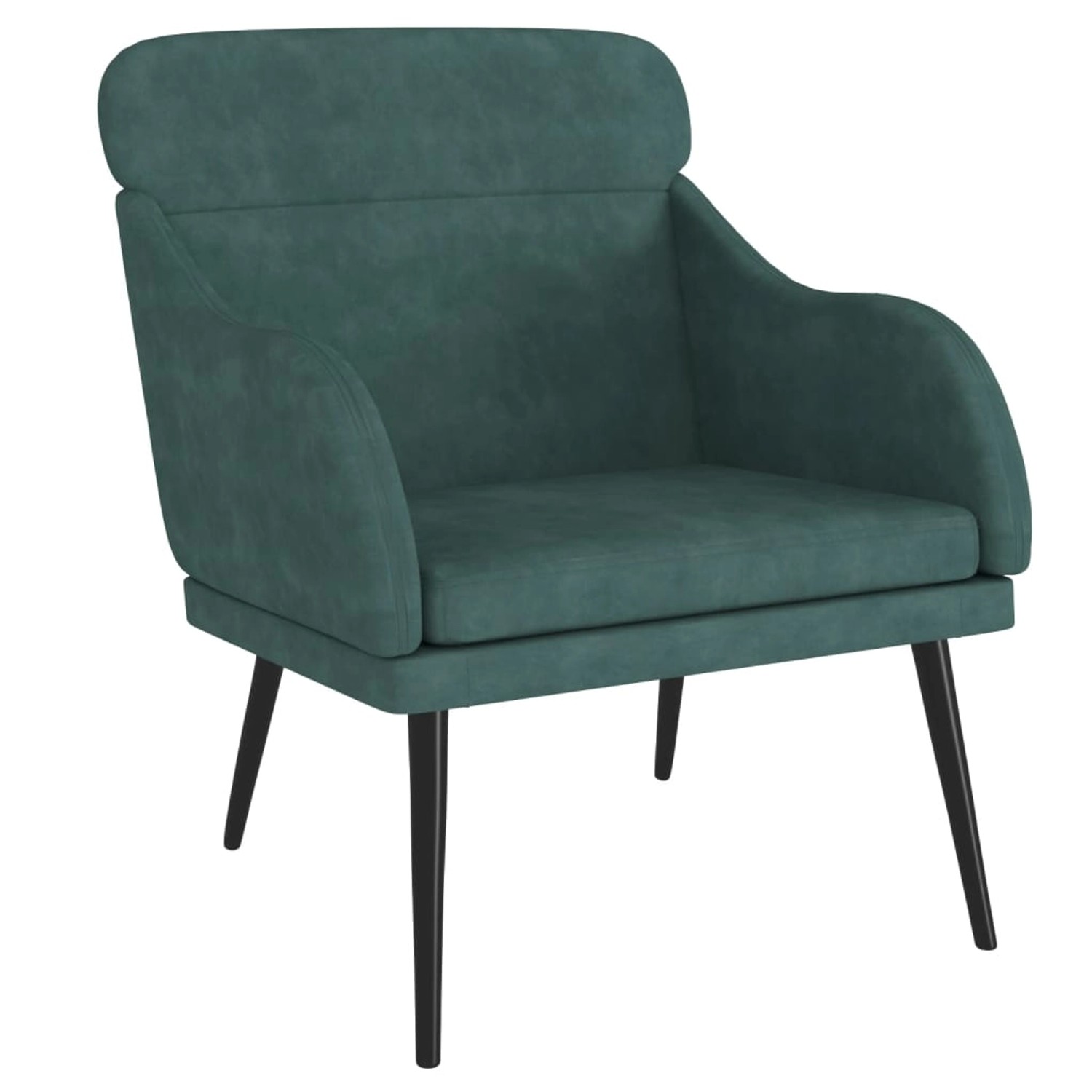 vidaXL Sessel Dunkelgrün 63x76x80 cm Samt Modell 1 vidaXL Sessel Dunkelgrün 63x76x80 cm Samt Modell 1 von VIDAXL