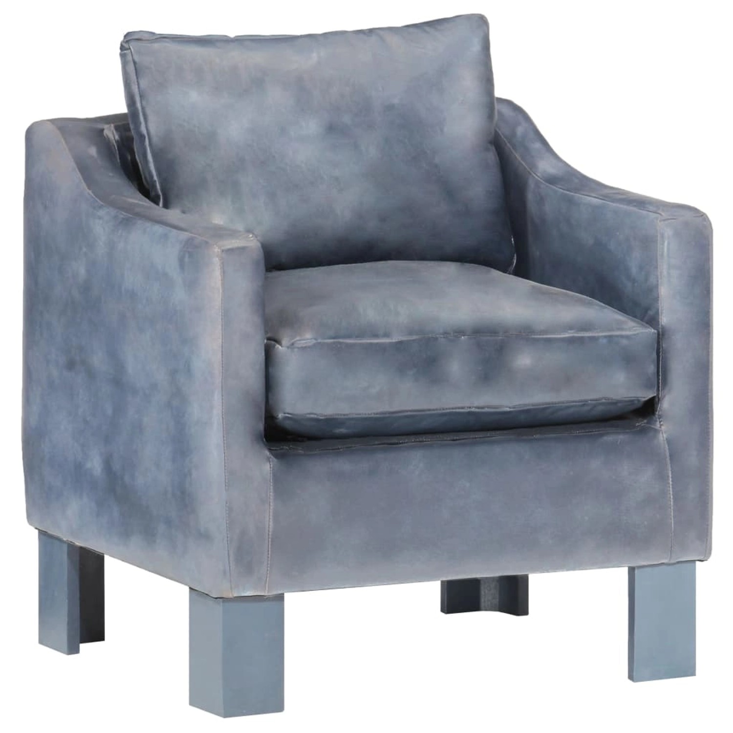 vidaXL Sessel Grau Echtleder Modell 8 vidaXL Sessel Grau Echtleder Modell 8 von VIDAXL