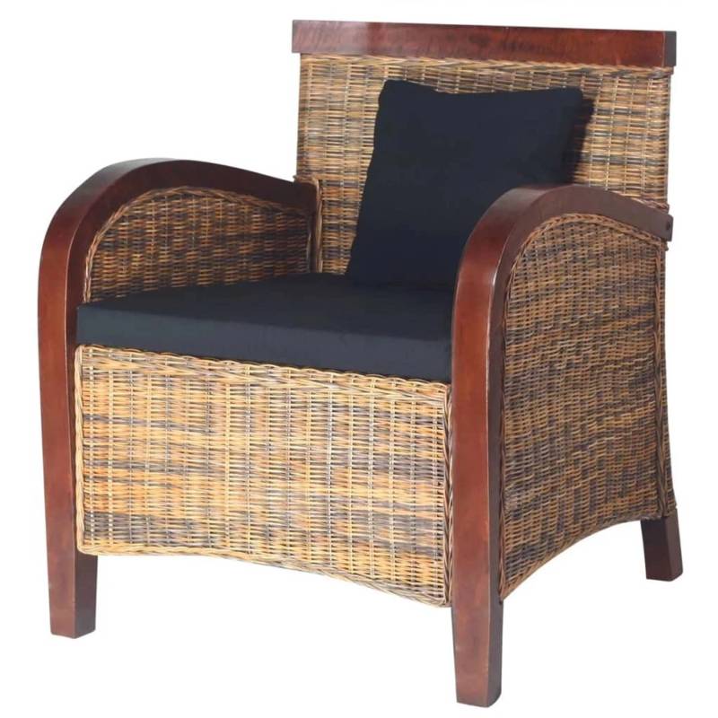 vidaXL Sessel Handgewebtes Rattan von VIDAXL