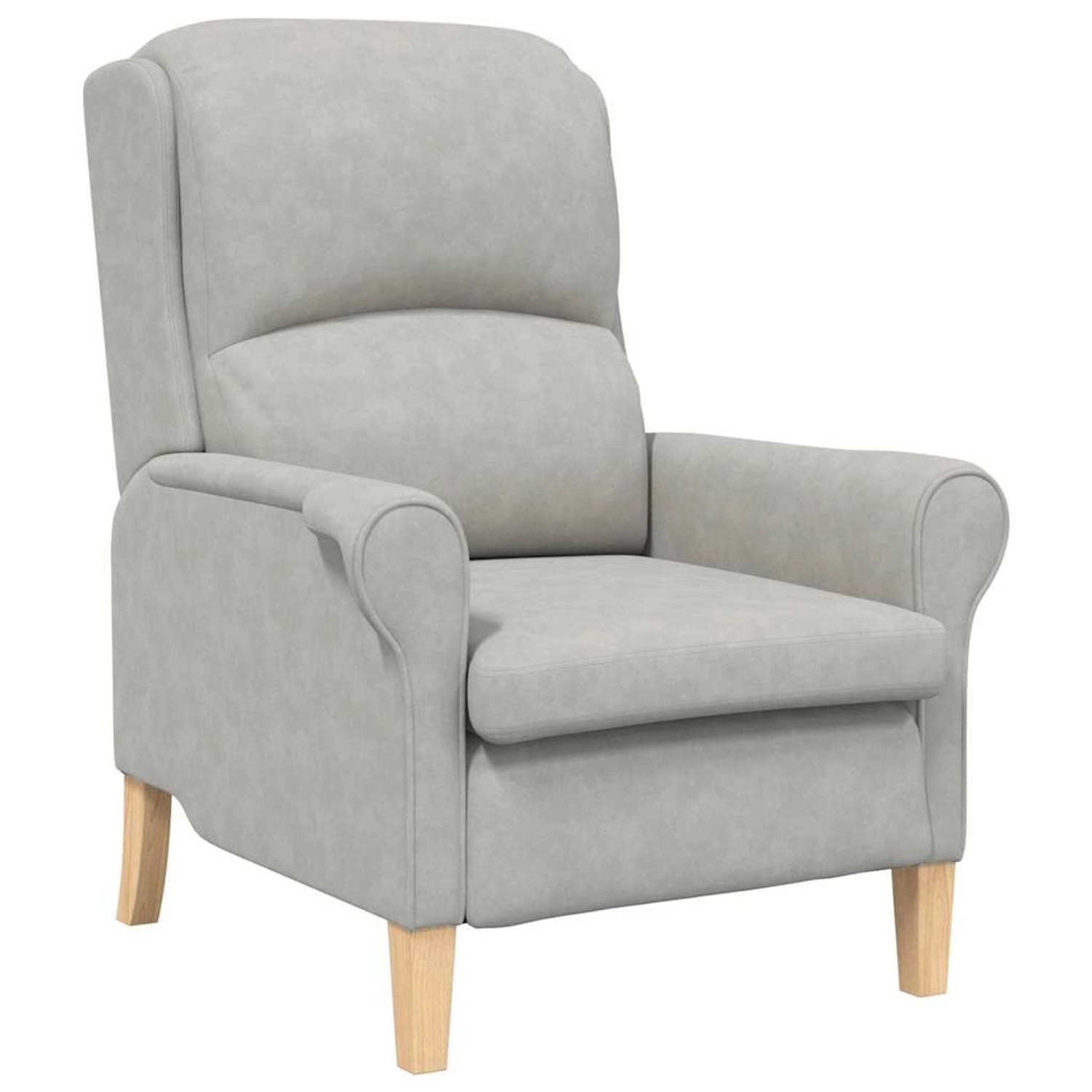 vidaXL Sessel Hellgrau 76 x 94 x 102 cm Mikrofaser 42009871 vidaXL Sessel Hellgrau 76 x 94 x 102 cm Mikrofaser 42009871 von VIDAXL