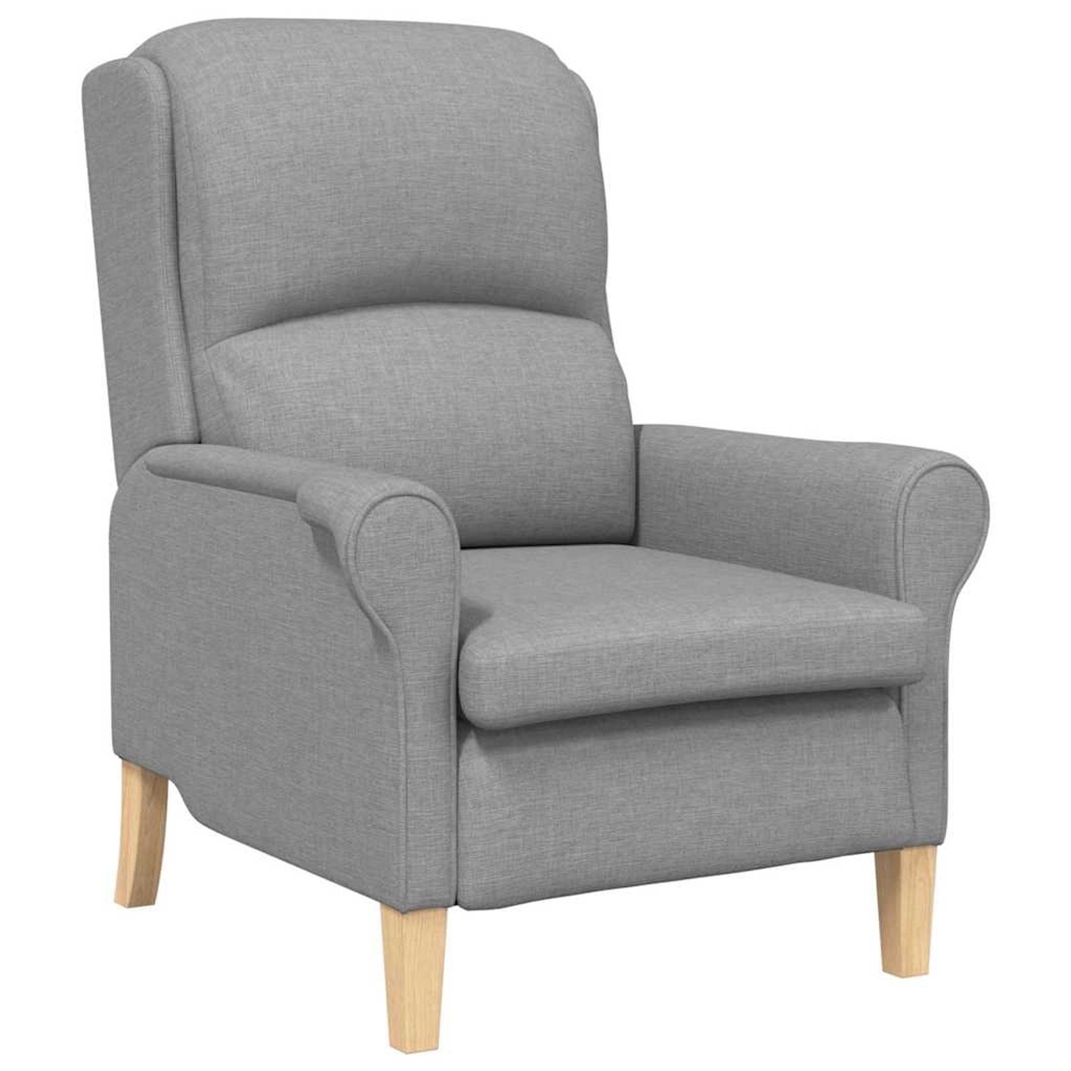 vidaXL Sessel Hellgrau 76 x 94 x 102 cm Stoff 42009840 vidaXL Sessel Hellgrau 76 x 94 x 102 cm Stoff 42009840 von VIDAXL