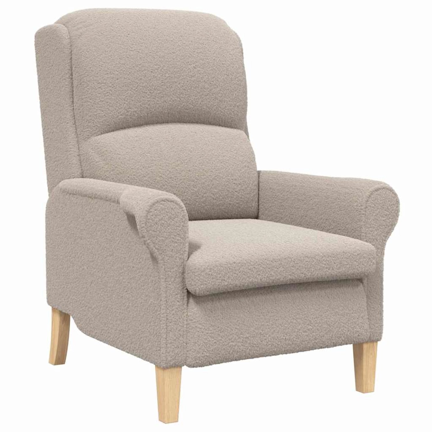 vidaXL Sessel Hellgrau 76 x 94 x 102 cm Stoff 42009851 vidaXL Sessel Hellgrau 76 x 94 x 102 cm Stoff 42009851 von VIDAXL