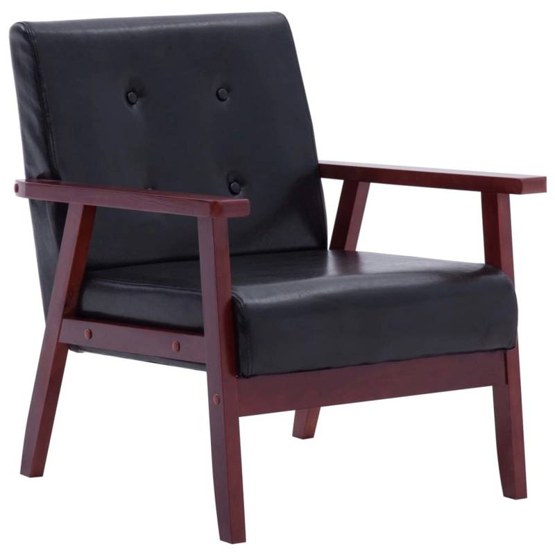 vidaXL Sessel Schwarz Kunstleder Modell 9 von VIDAXL