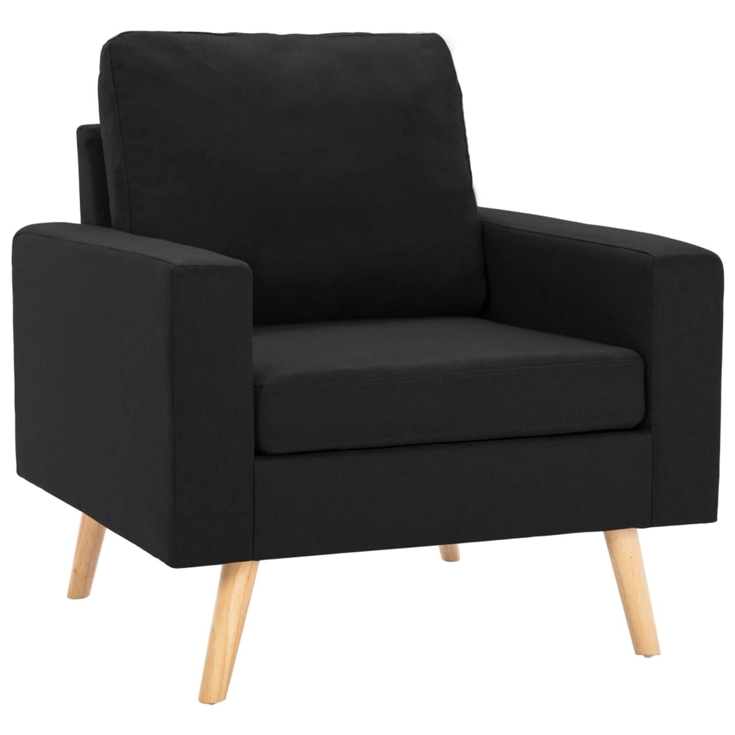 vidaXL Sessel Schwarz Stoff Modell 3 vidaXL Sessel Schwarz Stoff Modell 3 von VIDAXL