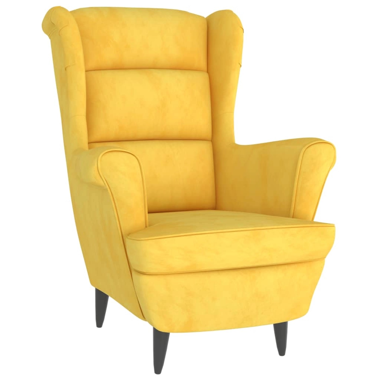 vidaXL Sessel Senfgelb Samt Modell 1 vidaXL Sessel Senfgelb Samt Modell 1 von VIDAXL