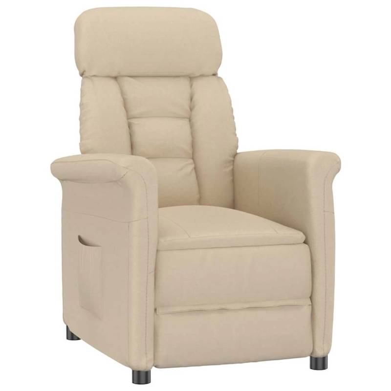 vidaXL Sessel mit Liegefunktion Creme 70,5 x 96,5 x 95 cm 348404 vidaXL Sessel mit Liegefunktion Creme 70,5 x 96,5 x 95 cm 348404 von VIDAXL
