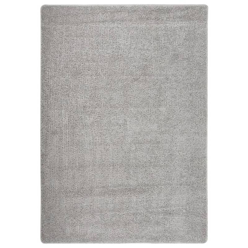 vidaXL Shaggyteppich Helllgrau 160x230 Cm Rutschfest 1123681 von VIDAXL