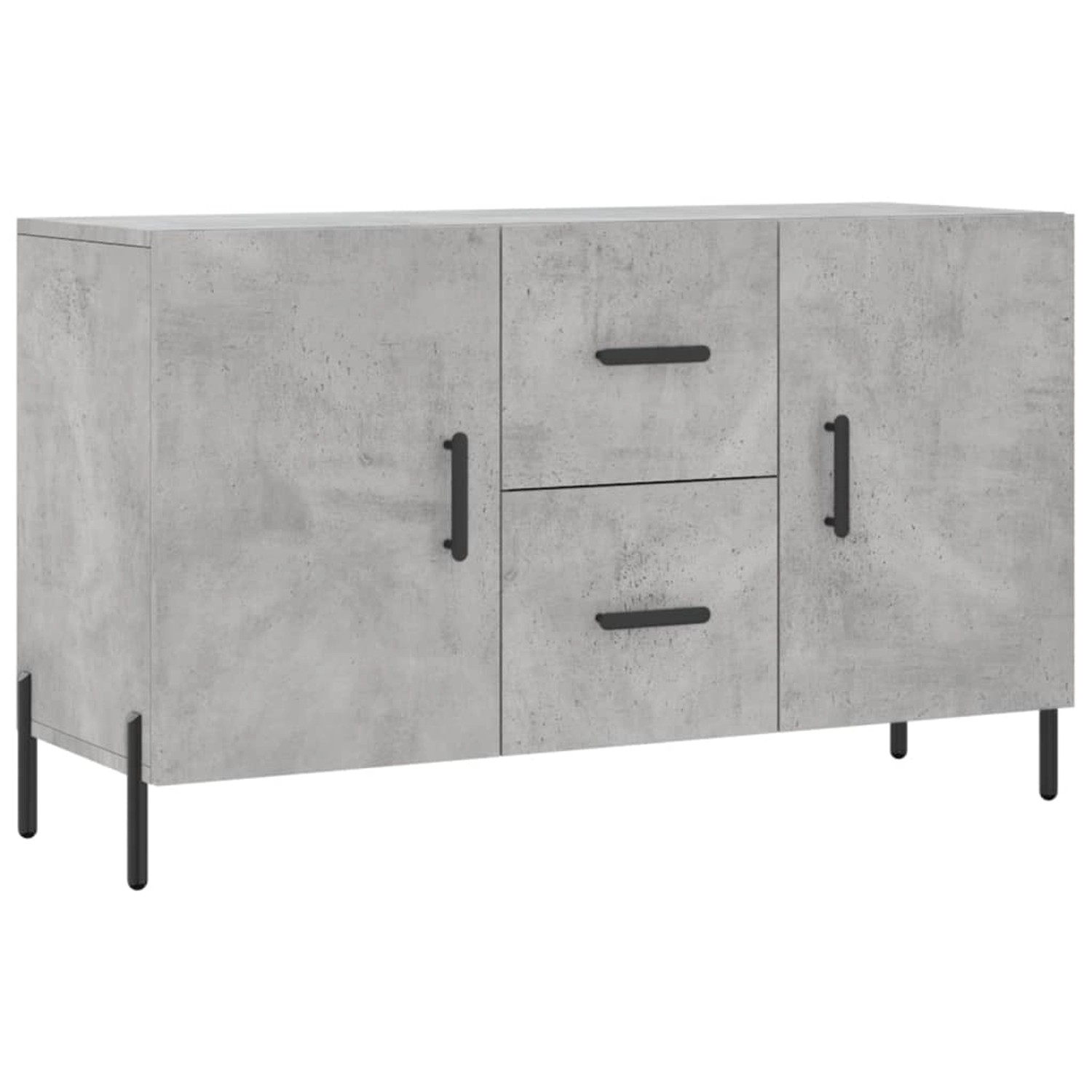 vidaXL Sideboard Betongrau 100x36x60 cm Holzwerkstoff 828184 von VIDAXL