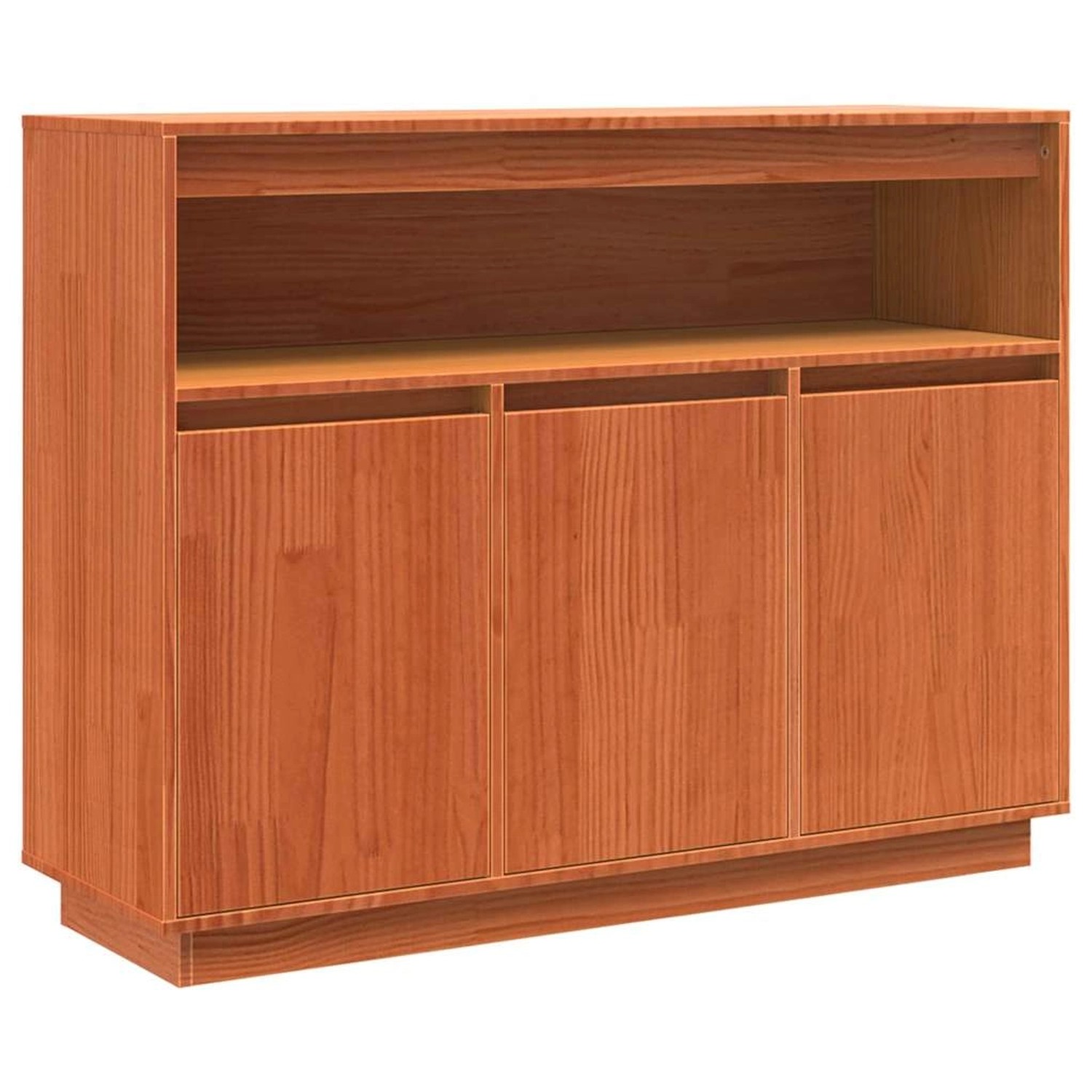 vidaXL Sideboard Braun 104,5 x 34 x 80 cm 869991 von VIDAXL