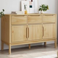 vidaXL Sideboard FLORO Wachsbraun 114x43x74 cm Massivholz Kiefer vidaXL Sideboard FLORO Wachsbraun 114x43x74 cm Massivholz Kiefer von VIDAXL