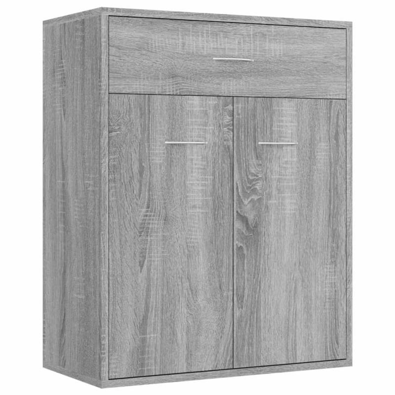 vidaXL Sideboard Grau Sonoma 60x30x75 cm Holzwerkstoff 815376 vidaXL Sideboard Grau Sonoma 60x30x75 cm Holzwerkstoff 815376 von VIDAXL