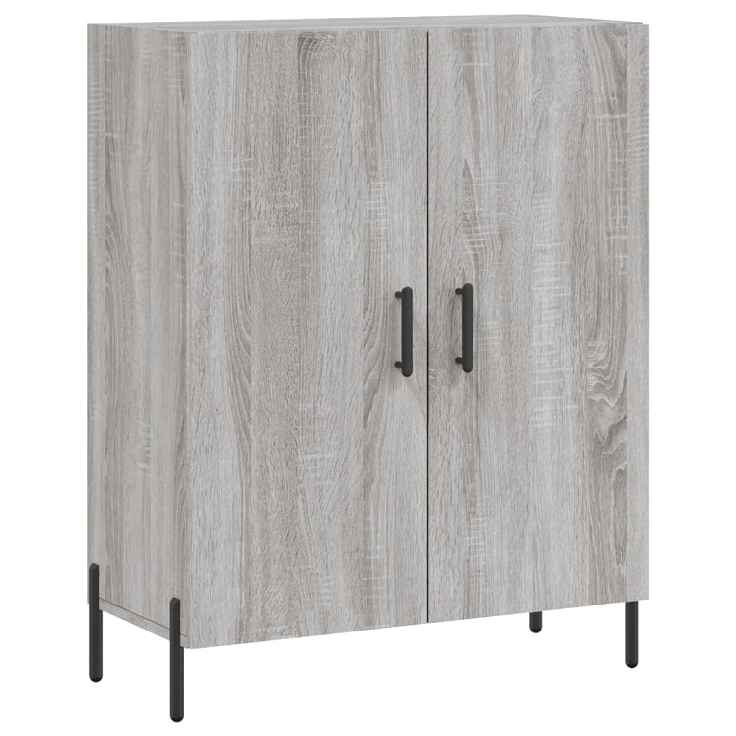 vidaXL Sideboard Grau Sonoma 69,5x34x90 cm Holzwerkstoff 827738 von VIDAXL