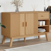 vidaXL Sideboard OLDEN Braun 114x43x73,5 cm Massivholz Kiefer vidaXL Sideboard OLDEN Braun 114x43x73,5 cm Massivholz Kiefer von VIDAXL