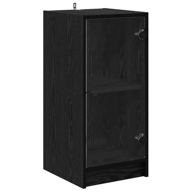 vidaXL Sideboard Schwarz Eichen-Optik 35 x 37 x 76 cm Holzwerkstoff 882897 vidaXL Sideboard Schwarz Eichen-Optik 35 x 37 x 76 cm Holzwerkstoff 882897 von VIDAXL