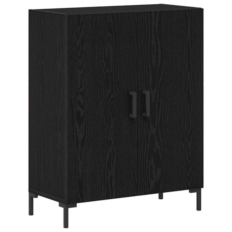 vidaXL Sideboard Schwarz Eichen-Optik 69,5 x 34 x 90 cm Holzwerkstoff 862874 von VIDAXL