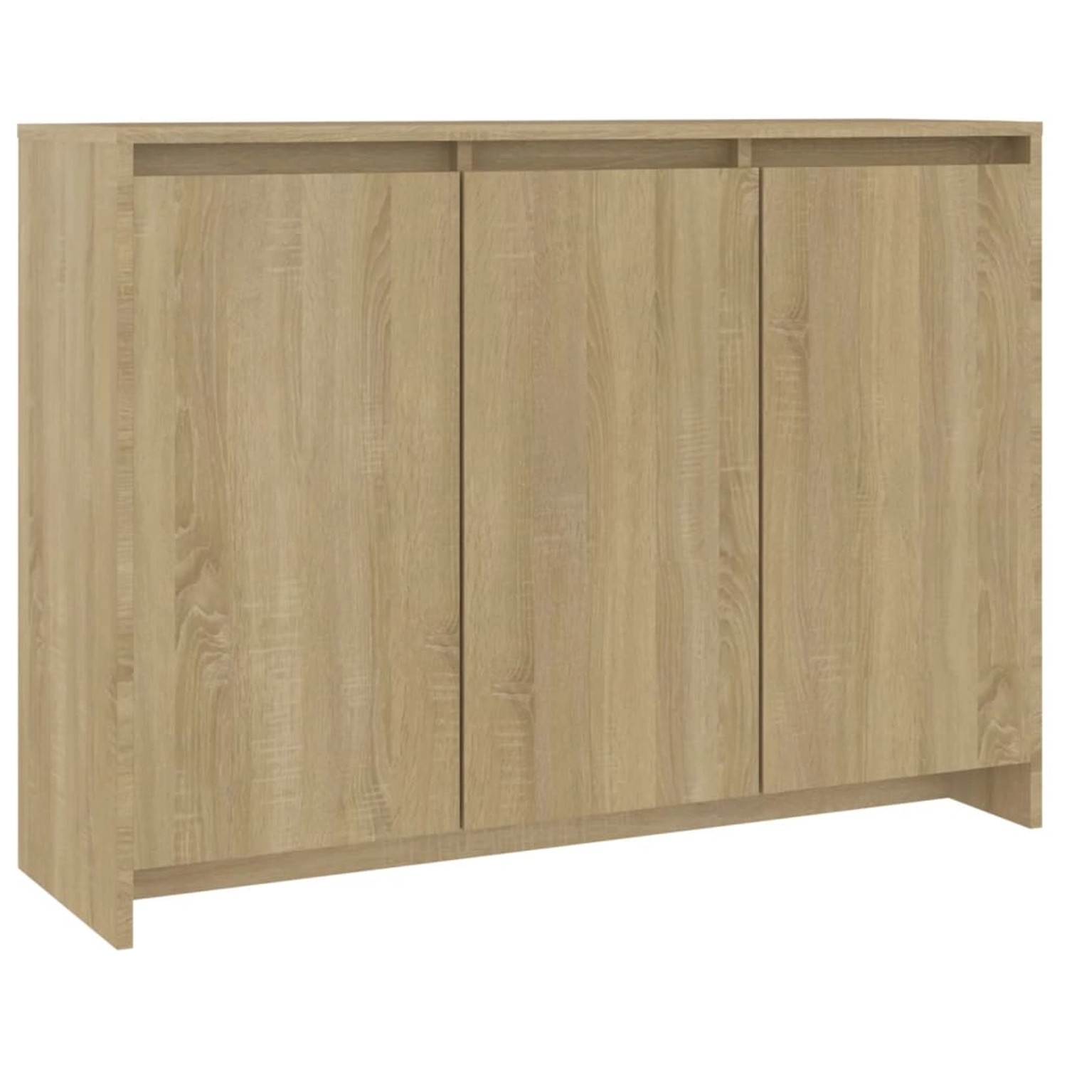 vidaXL Sideboard Sonoma-Eiche 102x33x75 cm Holzwerkstoff 809776 von VIDAXL