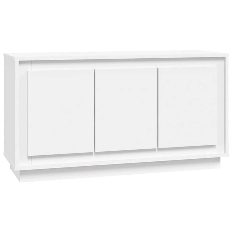 vidaXL Sideboard Weiß 102x35x55 cm Holzwerkstoff 831885 von VIDAXL