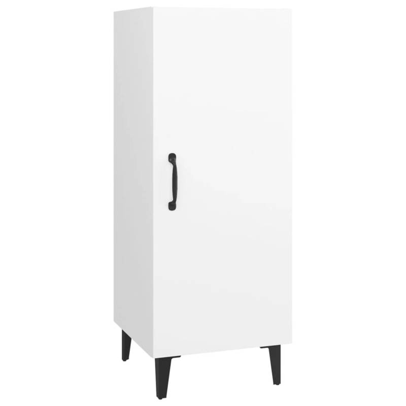 vidaXL Sideboard Weiß 34,5x34x90 cm Holzwerkstoff 812330 von VIDAXL