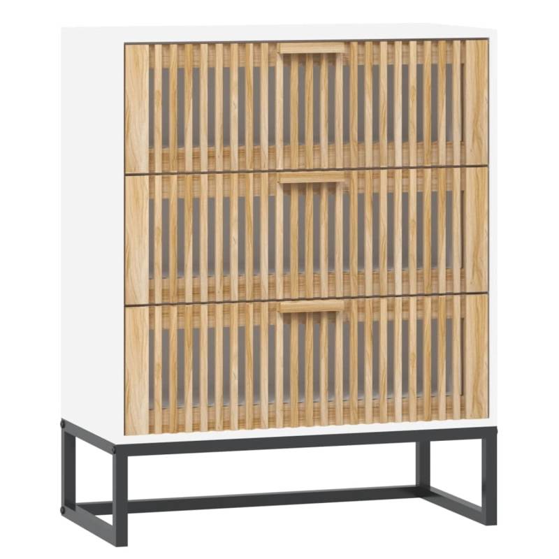 vidaXL Sideboard Weiß 60x30x75 cm Holzwerkstoff Modell 1 von VIDAXL