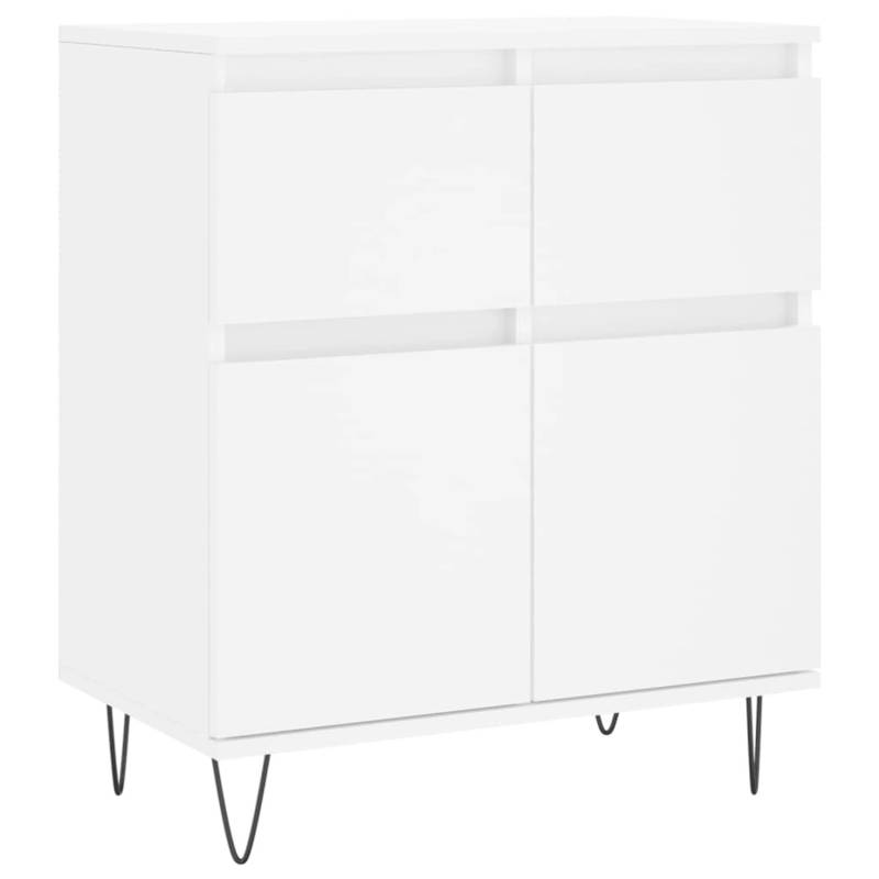 vidaXL Sideboard Weiß 60x35x70 cm Holzwerkstoff 831116 von VIDAXL