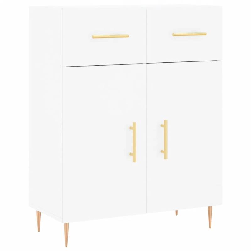 vidaXL Sideboard Weiß 69,5x34x90 cm Holzwerkstoff 827964 von VIDAXL