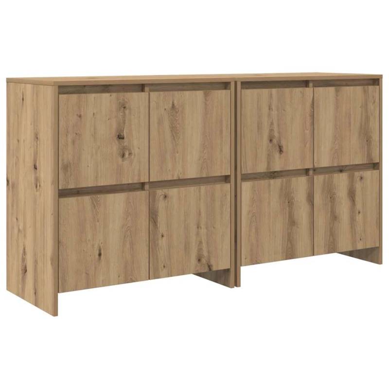 vidaXL Sideboards 2 Stk Artisan-Eiche 70 x 41 x 75 cm Holzwerkstoff 3393515 vidaXL Sideboards 2 Stk Artisan-Eiche 70 x 41 x 75 cm Holzwerkstoff 3393515 von VIDAXL