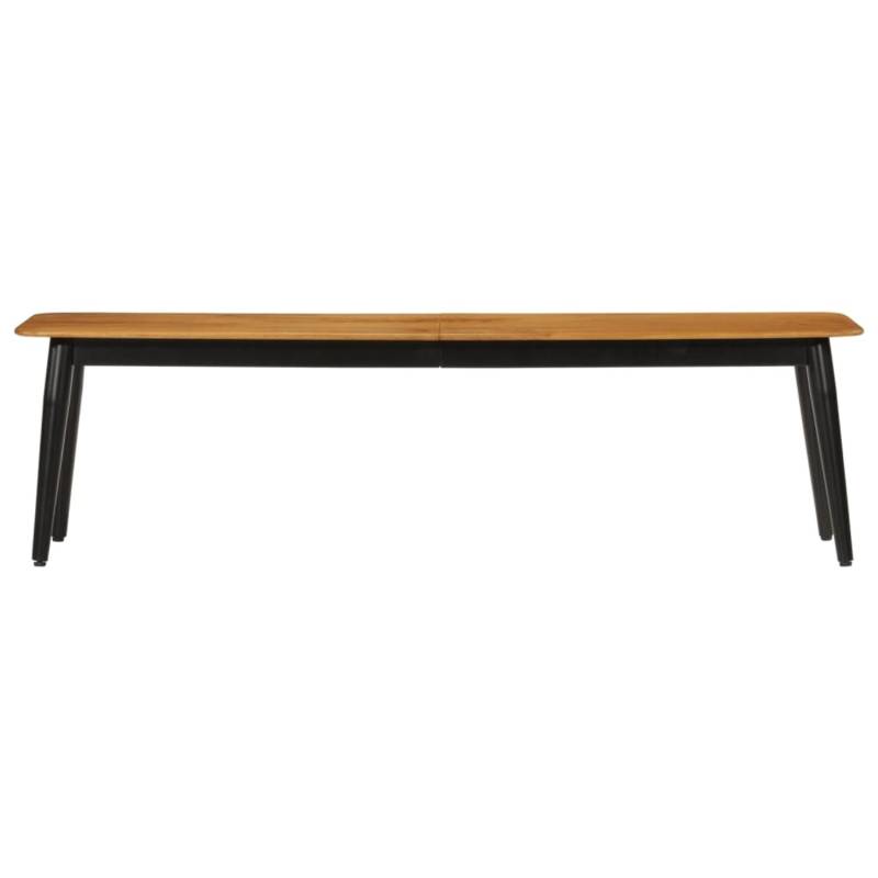 vidaXL Sitzbank 160x40x45 cm Massivholz Mango und Eisen von VIDAXL