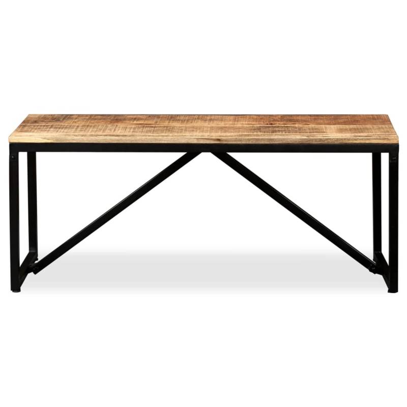 vidaXL Sitzbank Massiv-Mangoholz 110 x 35 x 45 cm von VIDAXL