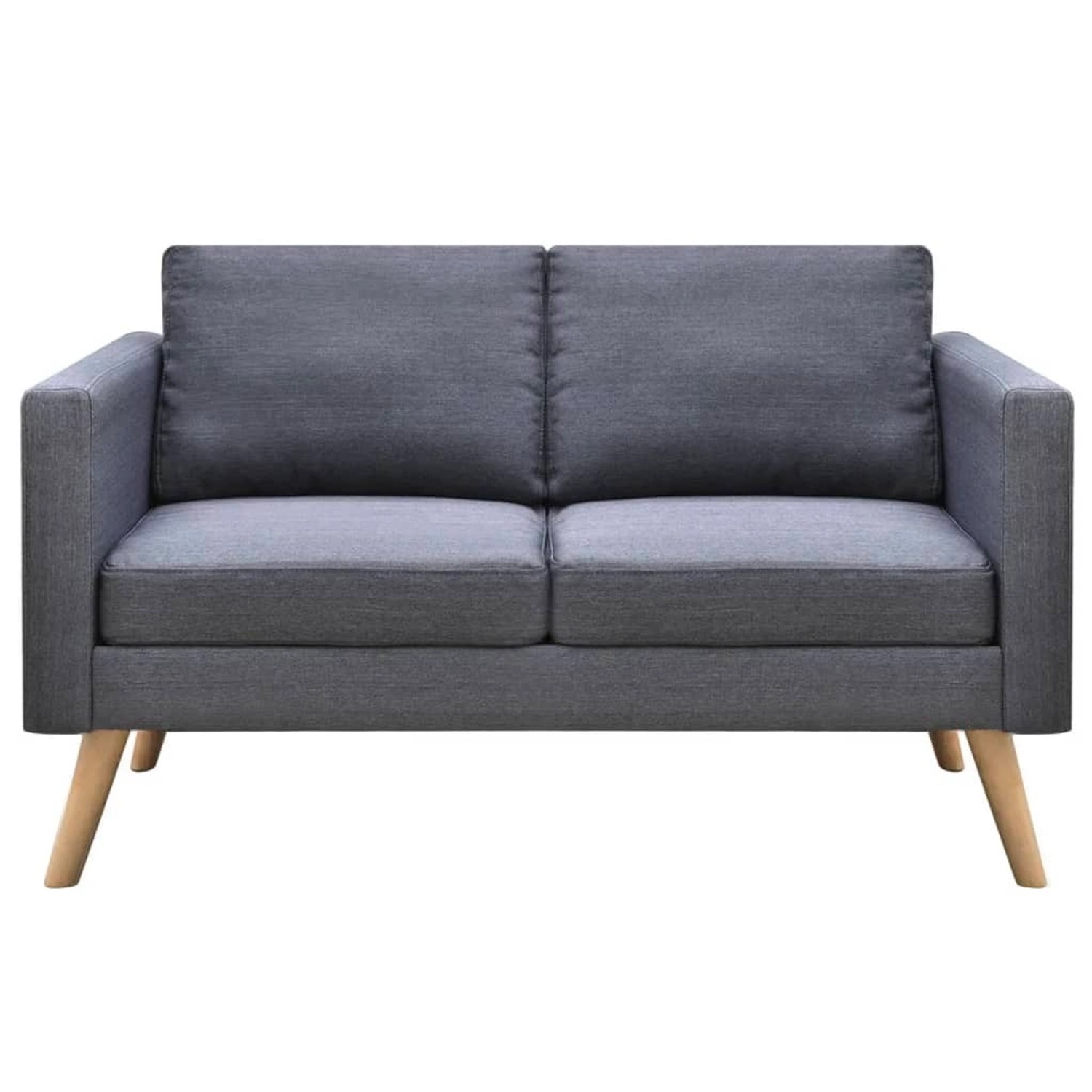 vidaXL Sofa Set 2-Sitzer und 3-Sitzer Stoff Dunkelgrau vidaXL Sofa Set 2-Sitzer und 3-Sitzer Stoff Dunkelgrau von VIDAXL