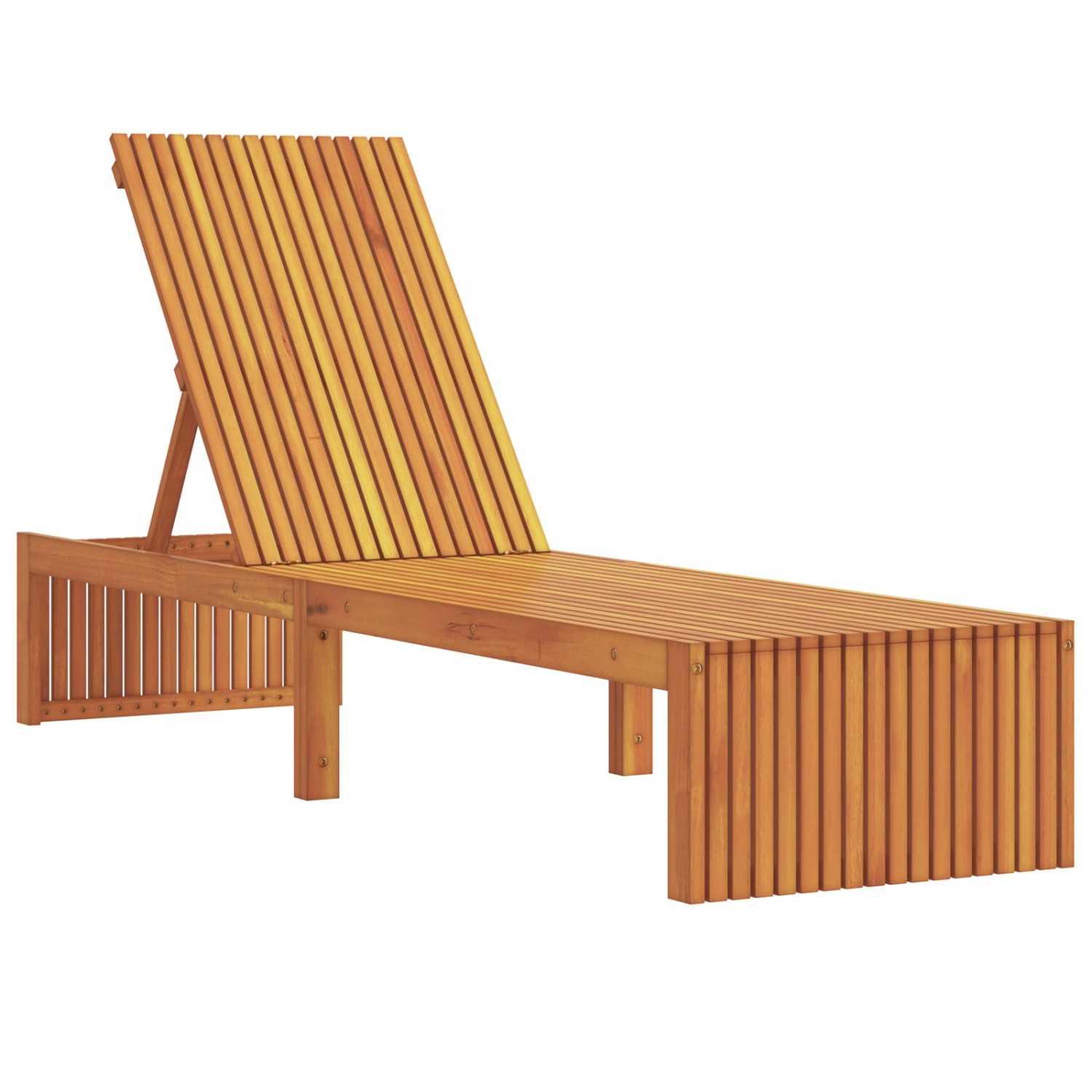 vidaXL Sonnenliege 200x55x30 cm aus Massivem Akazienholz 4108114 vidaXL Sonnenliege 200x55x30 cm aus Massivem Akazienholz 4108114 von VIDAXL