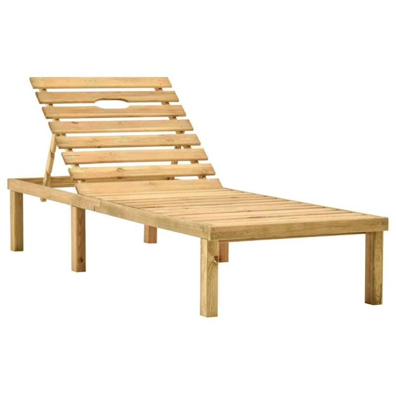 vidaXL Sonnenliege Kiefernholz Imprägniert 49087 von VIDAXL
