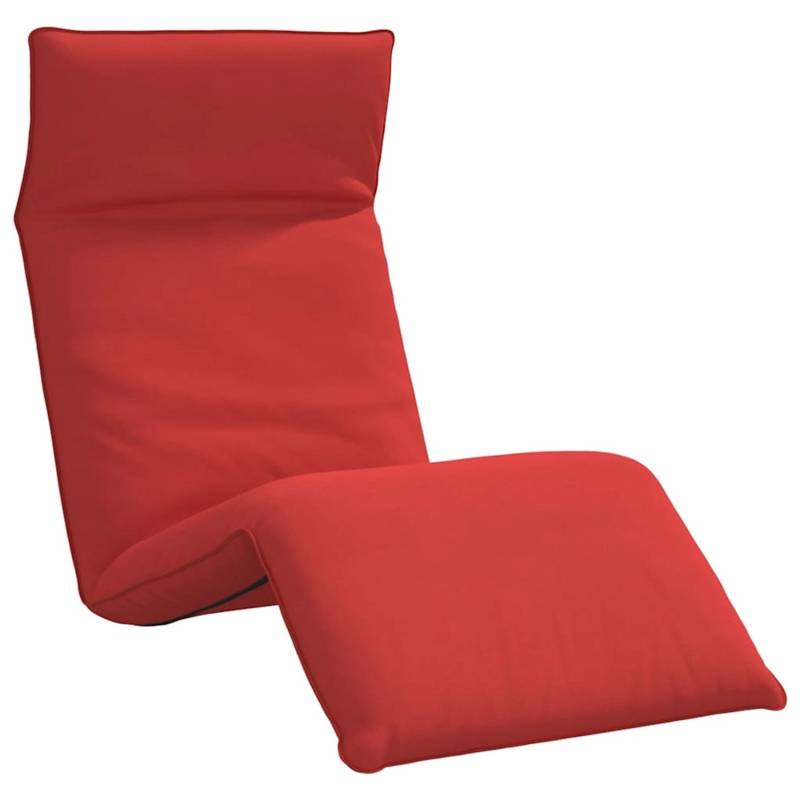 vidaXL Sonnenliege Klappbar Rot 175x54x8,5 cm Oxford-Gewebe 4019752 von VIDAXL
