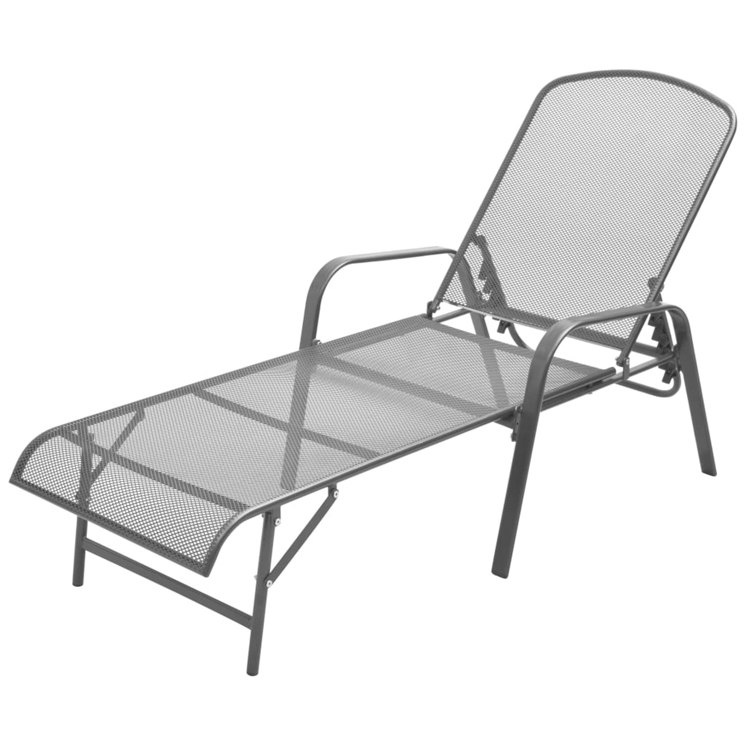 vidaXL Sonnenliege Stahl Anthrazit 42725 vidaXL Sonnenliege Stahl Anthrazit 42725 von VIDAXL