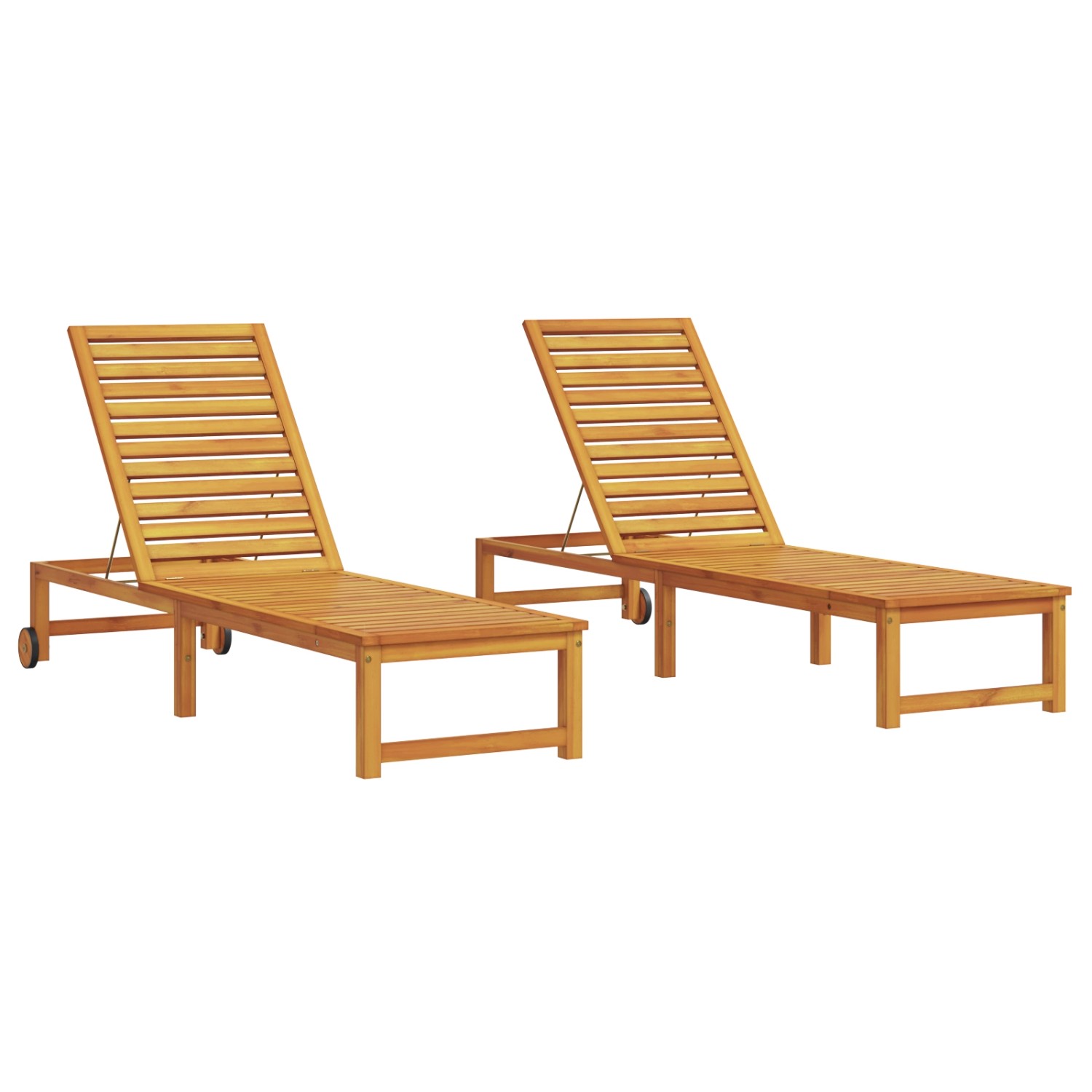 vidaXL Sonnenliegen 2 Stk Massivholz Akazie 3333828 vidaXL Sonnenliegen 2 Stk Massivholz Akazie 3333828 von VIDAXL