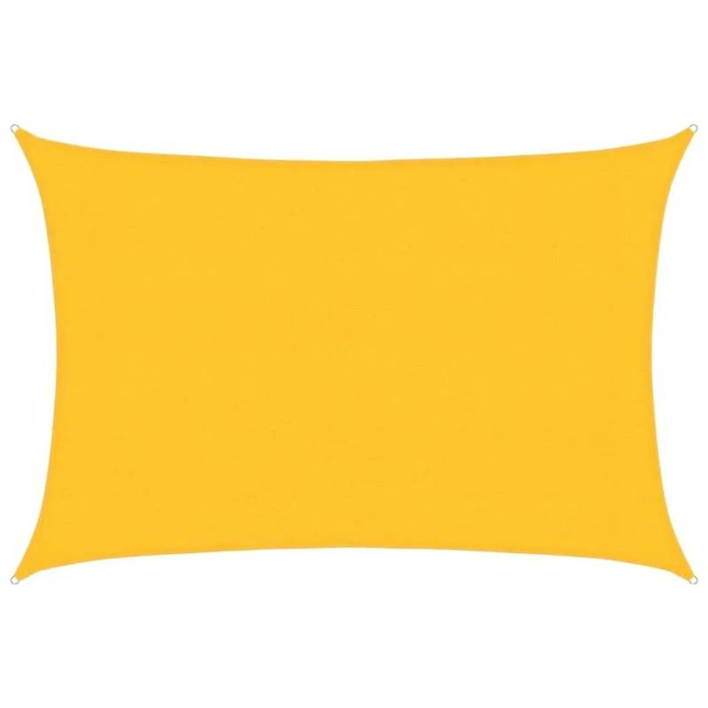 vidaXL Sonnensegel 160 g/m² Gelb 3x5 m HDPE 311569 von VIDAXL